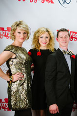 Annie Tedesco on the red carpet