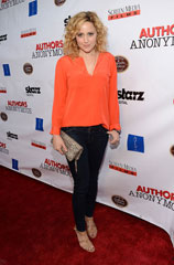 Annie Tedesco on the red carpet