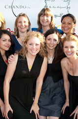 Annie Tedesco on the red carpet